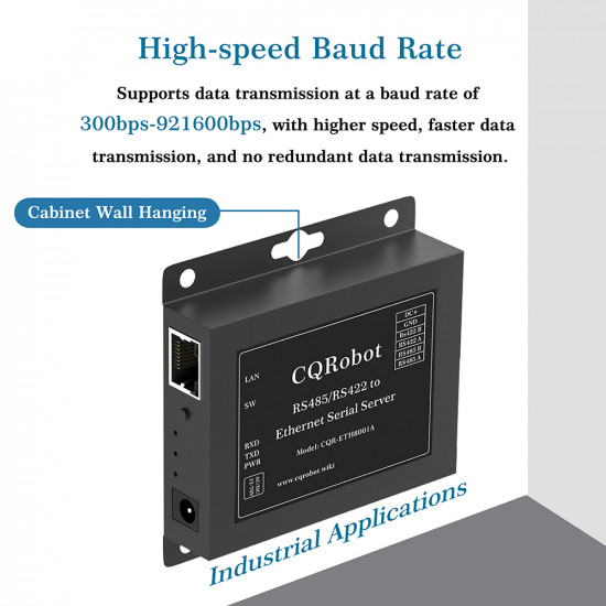 RS485/RS422 to Ethernet Serial Server