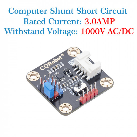 Standard Computer Jumper Caps Header Pin Shunt Short Circuit 2-Pin Connector Close Top 2.54mm-Blue