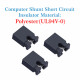 Computer Jumper Caps Header Pin Shunt Short Circuit 2-Pin Connector Open Top 2.54mm-Black