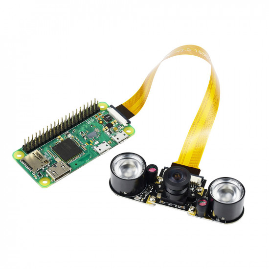 Raspberry Pi Camera (CQR-H), Fisheye Lens, Supports Night Vision