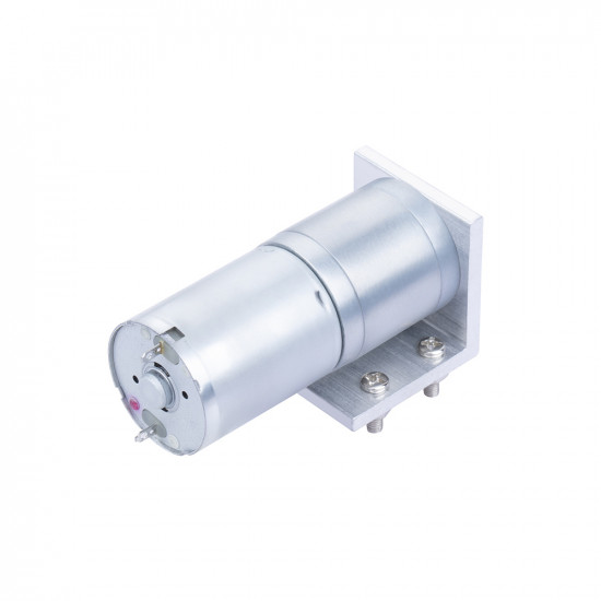 217.31:1 HP Metal DC Geared-Down Motor 25Dx47.8L mm 6W/6V, with Fix Bracket.