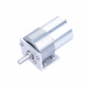 30:1 Metal DC Geared-Down Motor 37Dx49.8L mm 6V or 12V, with Mounting Bracket. 