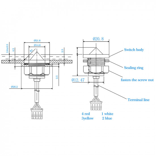 Ocean: Contact Water / Liquid Level Sensor for Raspberry Pi and Arduino.