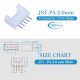 JST PA 2.0 mm 5-Pin Connector Kit