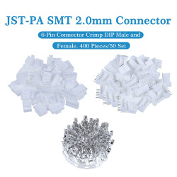 JST PA SMT 2.0 mm 6-Pin Connector Kit