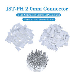 JST PH 2.0 mm 5-Pin Connector Kit