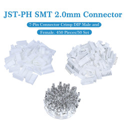 JST PH SMT 2.0 mm 7-Pin Connector Kit