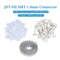 JST SH SMT 1.0mm Pitch 4 Pin JST Connector Kit