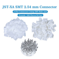 JST XA SMT 2.54 mm 4-Pin Connector Kit