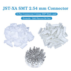 JST XA SMT 2.54 mm 8-Pin Connector Kit