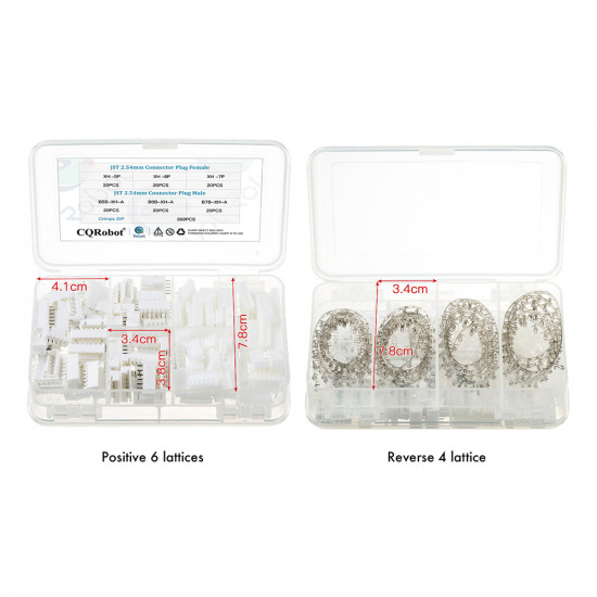 JST XH - 5 / 6 / 7 Pin Connector Kit