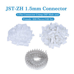 JST ZH 1.5 mm 6-Pin Connector Kit