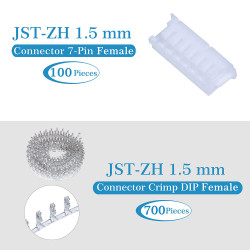 JST ZH 1.5 mm 7-Pin Connector Kit