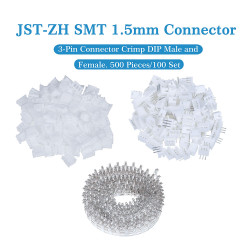 JST ZH 1.5 mm SMT 3-Pin Connector Kit