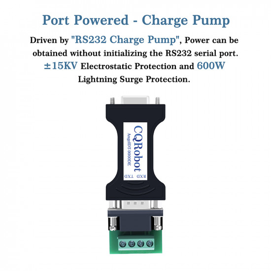 Passive RS232 to RS485 Converter Adapter