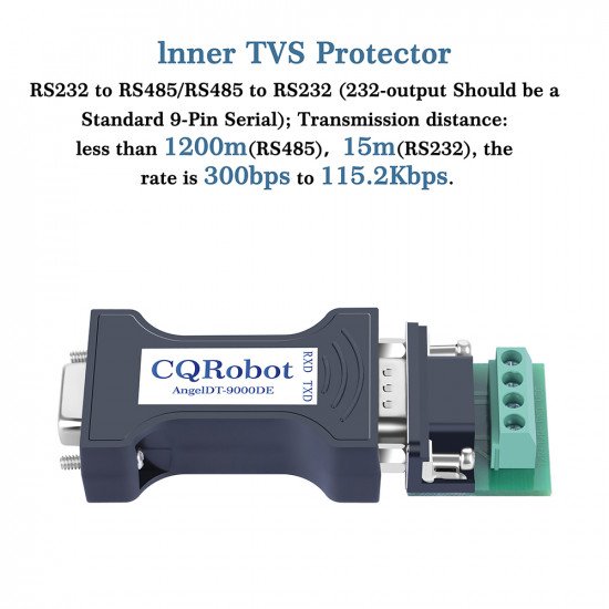 Passive RS232 to RS485 Converter Adapter