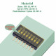 1.27 mm Pitch 8 Position / 16 Pin Dual Row SMT Patch DIP Switch