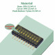 1.27 mm Pitch 10 Position / 20 Pin Dual Row SMT Patch DIP Switch