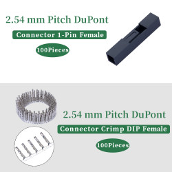 2.54 mm DuPont 1-Pin Female Connector Kit