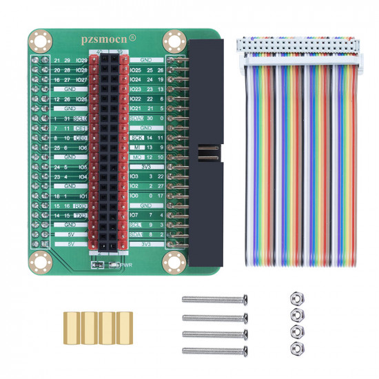 IO Expansion Board for Raspberry Pi 3, Pi 4 and Pi 400