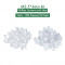 M2.5 * 4 mm PC Clear Acrylic Screw and Nut Kit