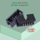 2.54 mm 2*5 Double Row 10 Pin IDC Box Header Connector Male Socket Terminal