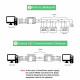 Industrial Grade RS232 to RS485 Passive Bidirectional Converter