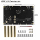 Raspberry Pi 4B 3.5 inch SATA NAS Storage Expansion Board X832 V1.2 with Shell 12V Power Supply.